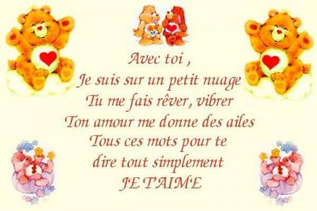 pr toi ke j�me tr� for    A toi que j'aime...